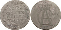 PADERBORN BISTUM 1/12 TALER Clemens August von Bayern 1719-1761 -