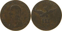 BRANDENBURG PREUSSEN 3 GRÖSCHER Friedrich Wilhelm III. (1797-1840) KUPFER -