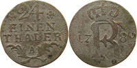 BRANDENBURG PREUSSEN 1/24 TALER Friedrich II. der Große (1740-1786) -