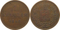 SCHWARZBURG RUDOLSTADT KREUZER Friedrich Günther 1807-1867 -