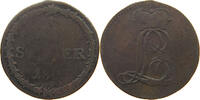 HESSEN DARMSTADT 1/2 STÜBER Ludwig X. 1790-1806. -