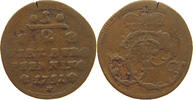 WÜRZBURG BISTUM 1/2 PFENNIG Karl Philipp von Greiffenklau-Vollraths 1749-1754 -