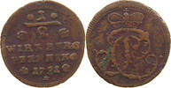 WÜRZBURG BISTUM 1/2 PFENNIG Karl Philipp von Greiffenklau-Vollraths 1749-1754 -