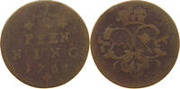 WÜRZBURG BISTUM 1/2 PFENNIG Adam Friedrich von Seinsheim 1755-1779 -