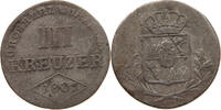 WÜRZBURG GROSSHERZOGTUM 3 KREUZER Ferdinand von Österreich, 1806 - 1814 -