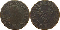 DOUBLE TOURNOIS  FRANCE CHATEAU RENAUD FRANCOINS DE BOURBON S