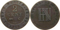 Westfalen 2 Centimes Hieronymus Napoleon -
