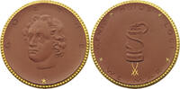 WEIMAR MEDAILLE GOETHE CENTO HUIUS LOCI -