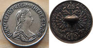 HAUS HABSBURG MEDAILLE Maria Theresa (1740-1780) NACHPRÄGUNG -