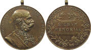 HAUS HABSBURG MEDAILLE Franz Joseph I. (1848-1916) SIGNUM MEMORIAE -