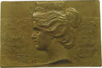HAUS HABSBURG PLAQUETTE INTERNATIONALE AUSSTELLUNG WIEN -