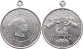 PREUSSEN MEDAILLE Wilhelm I. (1861-1888) 60 JAHR. GEBURTSTAG -