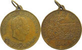 KAISERREICH MEDAILLE Wilhelm I. (1861-1888) ZUR ERRINERUNG AN DAS MANÖVER -