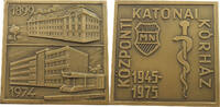 HUNGARY PLAQUETTE KÖZPONTI KATONAI KÓRHAZ -