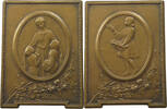 BELGIUM PLAQUETTE FLEUR DE ORPHELIN -