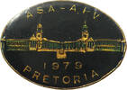 SOUTH AFRICA BADGE PRETORIA 1979 -