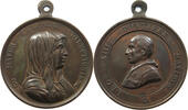 VATICAN MEDAL Leo XIII. (1878 - 1903) BIANCHI EGO MATER PULCHRAE DILECTIONIS -