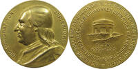 WEIMARER REPUBLIK MEDAILLE Auf die 200 Jahrfeier der Gemeindegründung, Graf von Zinzendorf -