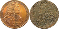 ALTDEUTSCHLAND MEDAILLE ERNEST LUDWIG 1679-1739 ROT -