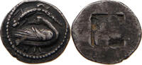  AR Trihemiobol 460-400 BC MACEDON, Eion Kaz sağ ayakta, baş sol ... 300,00 EUR + 7,99 EUR nakliye