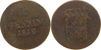 BAYERN 1 PFENNIG Maximilian I. Joseph (1806-1825) -