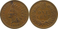 UNITED STATES OF AMERICA 1 CENT INDIAN HEAD -