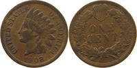 UNITED STATES OF AMERICA 1 CENT INDIAN HEAD -