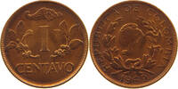 COLOMBIA 1 CENTAVO DATE DOUBLE STRUCK -