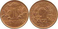 COLOMBIA 1 CENTAVO DATE DOUBLE STRUCK -