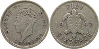 FIJI 6 PENCE GEORGE VI. (1936-1952) -