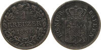 BAYERN 1 KREUZER MAXIMILIAN II. JOSEPH 1848-1864 -