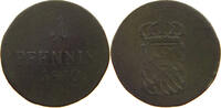BAYERN 1 PFENNIG MAXIMILIAN I. JOSEPH (1806-1825) -