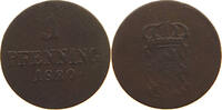 BAYERN 1 PFENNIG MAXIMILIAN I. JOSEPH (1806-1825) -
