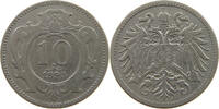 HAUS HABSBURG 10 HELLER 1895 FRANZ JOSEPH I. (1848-1916) S 4.62 US$  +  28.87 US$ shipping