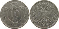 HAUS HABSBURG 10 HELLER 1895 FRANZ JOSEPH I. (1848-1916) SS 5.77 US$  +  28.87 US$ shipping