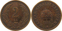 HAUS HABSBURG 2 FILLER 1895 FRANZ JOSEPH I. (1848-1916) SS 8.08 US$  +  28.87 US$ shipping