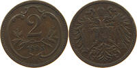 HAUS HABSBURG 2 HELLER 1895 FRANZ JOSEPH I. (1848-1916) SS 5.77 US$  +  28.87 US$ shipping