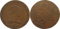 HAUS HABSBURG 6 KREUZER 1800 B FRANZ II. (1792-1835) S 17.32 US$  +  28.87 US$ shipping