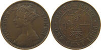 HONG KONG 1 CENT 1865 VICTORIA (1837-1901) SS 32.33 US$  +  28.87 US$ shipping