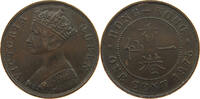 HONG KONG 1 CENT 1875 VICTORIA (1837-1901) SS 40.41 US$  +  28.87 US$ shipping