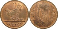 IRELAND 1 PENNY 1968 VZ- 6.94 US$  +  28.93 US$ shipping