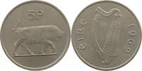 IRELAND 5 PENCE 1969 SS 6.94 US$  +  28.93 US$ shipping