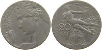 ITALY 20 CENTESIMI 1910 VITTORIO EMANUELE III. (1900 - 1946) S 4.63 US$  +  28.93 US$ shipping
