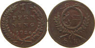 SALZBURG ERZBISTUM 1 PFENNIG HIERONYMUS GRAF COLLOREDO (1772 - 1803) -