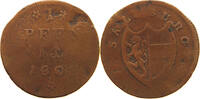 SALZBURG ERZBISTUM 1 PFENNIG HIERONYMUS GRAF COLLOREDO (1772 - 1803) -