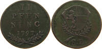 SALZBURG ERZBISTUM 2 PFENNIG HIERONYMUS GRAF COLLOREDO (1772 - 1803) -