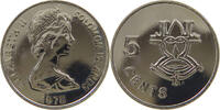 SOLOMON ISLANDS 5 CENTS ELIZABETH II. (1952-2022) -