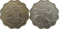 SWAZILAND 20 CENTS 1979 VZ 70.16 元  ＋  77.88 元 运费