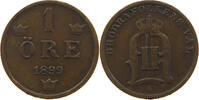 SWEDEN 1 &Ouml;RE 1899 OSCAR II. (1872-1907) SS 46.77 元  ＋  77.88 元 运费