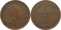 SWEDEN 1 SKILLING 1847 OSCAR I. (1844-1859) SS- 155.92 元  ＋  77.88 元 运费